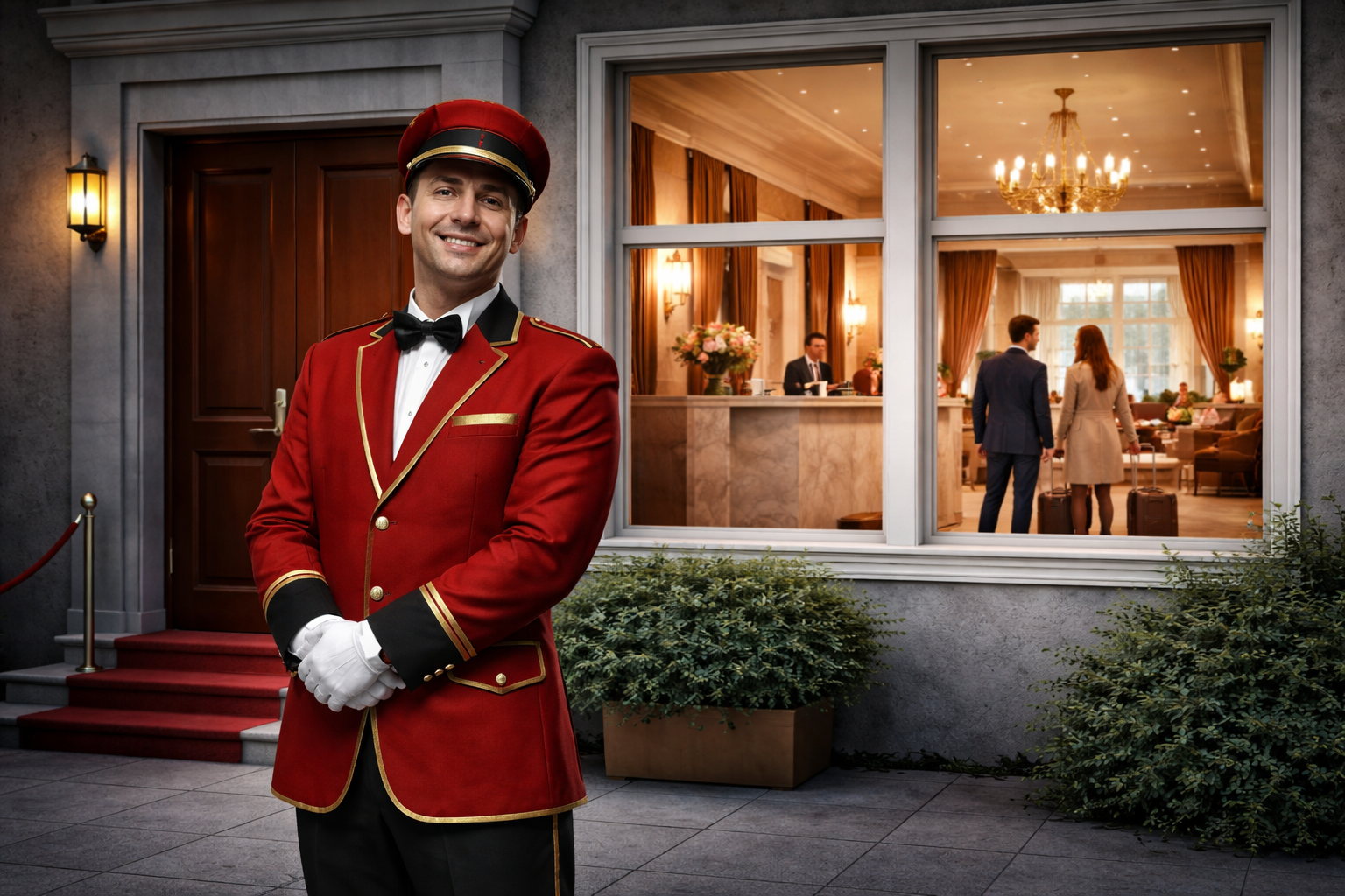 What you can learn from a hotel doorman